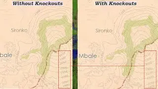 How To: Apply Feature Outline Masks | Type Knockouts | #GIS #Cartography #TypeKnockouts