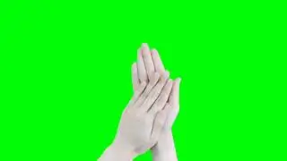 Green Screen Clapping