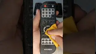 Como limpar as sujeiras no controle remoto de modo bem simples #shorts #viral #dicas #2023
