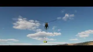 [DCS] Sling load training in the Gazelle