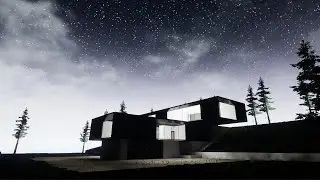 L-139-2 ArchiCAD and Unreal Engine 4 - Night Time Scene