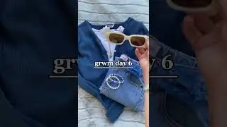 grwm ~ day 6 ~ arguably my fave fit so far #shortvideo #aesthetic #shorts #grwmseries #grwm