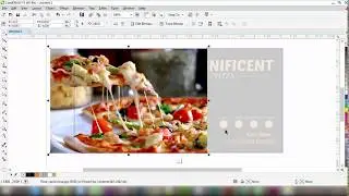 Pizza Banner In CorelDRAW