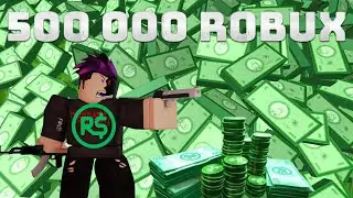 ЗАДОНАТИЛ ПОЛ МИЛЛИОНА В РОБЛОКС | ROBLOX 500 000 РУБЛЕЙ