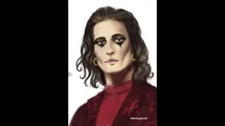 Портрет солиста группы Maneskin Девида Дамиано #maneskin #speedpaint #infinitepainter