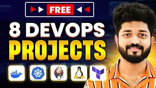 Free 8 DevOps/SRE PROJECTS Course with LIVE SESSIONS||End to End Projects||Fresher to Experienced