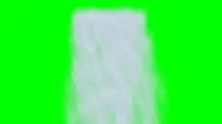 large waterfall animation on green screen