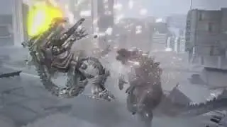 Godzilla VS. (PS4) Multiplayer Online Gameplay Footage