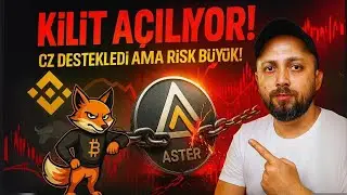 Aster Coin’de Büyük Tehlike! 🚨 CZ Destekli Ama Kilit Açılımı Yolda!
