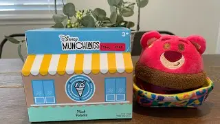 Unboxing a Disney Munchlings Pixar Boardwalk Bites Plush Toy
