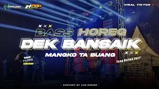 JINGGLE H PRO AUDIO DJ DEK BANSAIK BASS HOREG ! VIRAL TIK TOK  ! FREE FLM!!