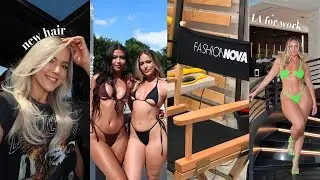 flying to LA for work | prepping for swim week | & vacay