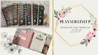 PLANNER LINEUP 2024 | Happy Planner