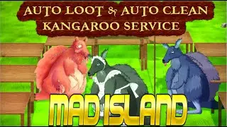 Mad Island - Tutorials AUTO LOOT & CLEAN USING KANGAROO