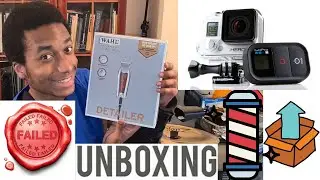 FAILED Unboxing of GoPro Hero 8 Black | Action Cameras/4K/HD | WAHL Detailer | Shaver/Razor/Trimmer