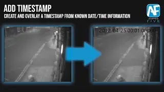 Add Timestamp: Create and Overlay a Timestamp in Amped FIVE
