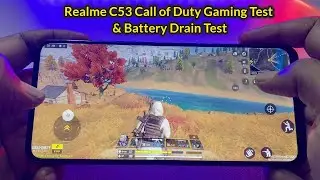 Realme C53 Gaming Test Call of Duty Mobile | High Frame Rate Gameplay