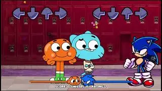 The Amazing Funk of Gumball (w/sonic) full gameplay