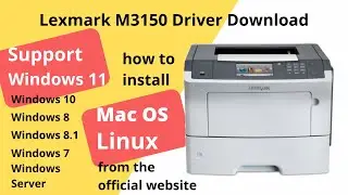 Lexmark M3150 Driver Download and Setup Windows 11 Windows 10