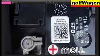 VCDS-VAG Battery coding set