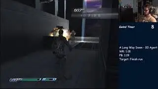 "A Long Way Down" - 00 Agent - beaten in 1m16s