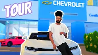WALKTHROUGH🚗SIMS 4 CHEVROLET CAR DEALERSHIP part 1