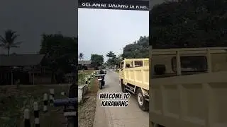Welcome to #karawang #dari #bogor via #cariu#lojikarawang