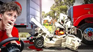 CRASH TEST - VAZ 2107 at BIMKA! | BeamNG.drive