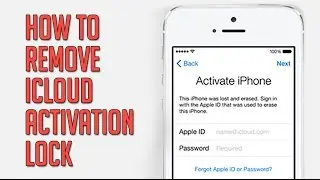 How to unlock & remove icloud activation lock 2017