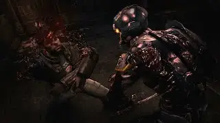 Waster / Fodder Death Animation (Different View) - Dead Space 3 (HD, 60 FPS)