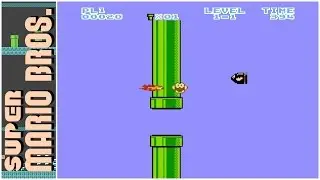 Super Flappy Bird Nightmare (2015) | Super Mario Bros. Hack