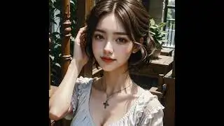 AI girl portrait created by stable diffusion#shorts #ai #aibeauty  #artificialintelligence #art