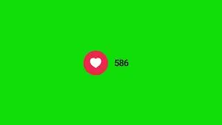 Like Counter (Instagram) - 4K Green Screen FREE DOWNLOAD