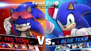 Team Halloween vs Team Christmas Round 2 - SSBU Squad Strike Quickie