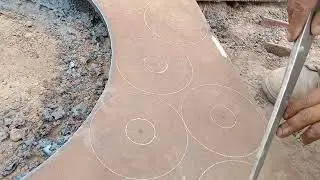 Marking and Cutting of Flanges From MS Plate | Mechanical Fabrication Works