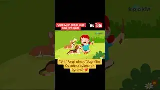 Yeni cizgi filmimiz kanalımızda! #keşfet #azerbaycan #uşaqvideoları