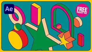 Sketch and Toon 3D Shapes in After Effects
