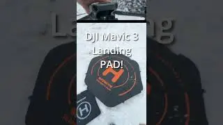 😎DJI Mavic 3: Landing Pad TIPS, in Snow! 