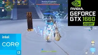 GTX 1660 Super Genshin Impact | Genshin impact 4.0 gameplay
