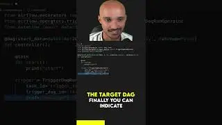 Airflow TriggerDagRunOperator in 60 seconds #shorts