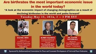 Are birthrates the most important economic issue in the world today?