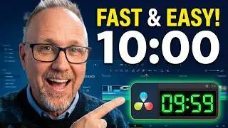 ⏱️ DaVinci Resolve Countdown Timer - No External Tools Required 