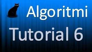 6- Tutorial algoritmi: Esempi di codice