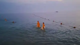 Вечернее купание