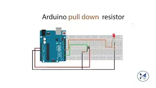 Arduino Tutorial: Arduino-pull-down-resistor-Beginner Project