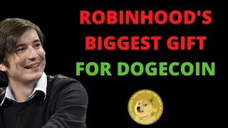 DOGECOIN HOLDERS ARE GETTING A MASSIVE GIFT FROM ROBINHOOD CEO!! | DOGECOIN NEWS 
