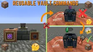 Command Block Tutorial #242: Reusable Vault Commands in Minecraft (1.21+)