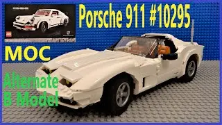 Lego Chevrolet C3 Corvette MOC Porsche 911 10295 Creator Expert Alternate B Model Alt Build
