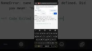 lesson 9 : python case sensitive