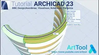 Baru Cara Kerja Beam Tool Archicad 23 | New how to work Beam Tool Archicad 23